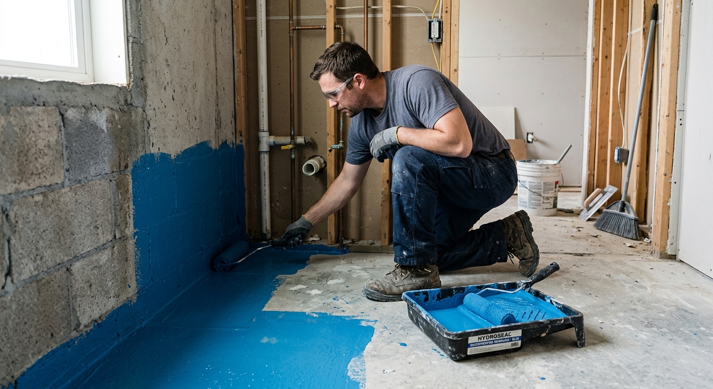 Bathroom Waterproofing — completed bathroom project by BathBro